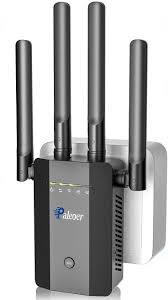 2026 New WiFi Extender Signal Booster, Long Range up to 18kSq.ft, Wireless Internet Repeater Routers Signal Amplifier for Home, 8X Faster Access Point with Ethernet Port