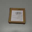 Christmas Bathroom Box Sign Decoration 5"x5", Green Wooden Box Signs Indoor Square Block Artwork for Decor Holiday Winter Sign Plaque