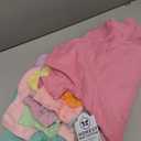 HonestBaby 10-Pack Short Sleeve Bodysuits One-Piece 100% Organic Cotton for Infant Baby Boys, Girls, Unisex (18 Months)