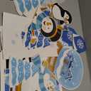 Winter Wonderland Bulletin Board Set Snowflakes Snowman Bulletin Board Decoration Paper Cutouts Decor Learning in A Winter Wonderland Penguin Tree for Holiday Classroom Home Chalkboard Wall Decor