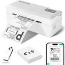 ByteCintia Bluetooth Thermal Shipping Label Printer, 4x6 Shipping Label Printer for Small Business, Support Android, iOS, Windows & Mac, Works with Amazon, Ebay, Shopify, Etsy