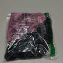 2PCS Silk Bonnet for Women, Satin Bonnet for Sleeping, Large Sleep Cap with Elastic Tie Band for Curly Hair (Bean Paste Pink+Black)