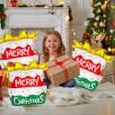 6Pcs Christmas Cake Balloons Set, 23-in Cake Balloons, Can Be Used for Christmas and Birthday Parties or Banquet Scene Decorations