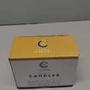 Candle Charisma 50 Yellow Spell Candles - 4" Unscented Paraffin Chime Candles, Smokeless & Dripless, Colored Candles, Long Burn Time 1/2 Inch Taper Candles for Rituals, Witchcraft and Parties