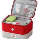 Faylapa Empty First Aid Bag, 10.2x5.5x5.5 inches