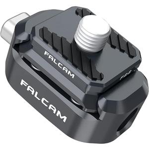 FALCAM F22 Quick Release Mount for Insta360, 1/4" Thread Quick Release Plate QR System Camera Tripod Mount Adapter Panoramic Camera Accessory for Insta 360 ONE RS, ONE X/X2/X3/Go 3/Ace Pro