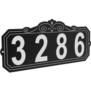 House Numbers for Outside, Address Signs for Houses, Waterproof, Rustproof, Address Sign, Mailbox Number, Address Plaque, House Numbers. Indoor/Outdoor Use. Street, Home, Hotel, Office