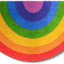 MAINEVENT Rainbow Doormat 30x17 Inch Mat, Rainbow Door Mat, Cute Doormat Welcome Mat, Welcome Outdoor, Cute Door Mat Outdoor