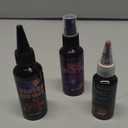 VOLLUCK Halloween Makeup kit - Fake Blood Washable + Liquid Latex + Scar Wax with Spatula Tool + Fake Blood Spray + 2 Stipple Sponge (A-3 pieces)