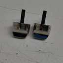 2 Pcs WB03K10265 Burner Control Knobs Fit for GE Stove Replacement Part Number AP4363671 PS233971 WB03K10242 1473247 EAP2339711 VAP44363671 AH2339711 Gas Stoves