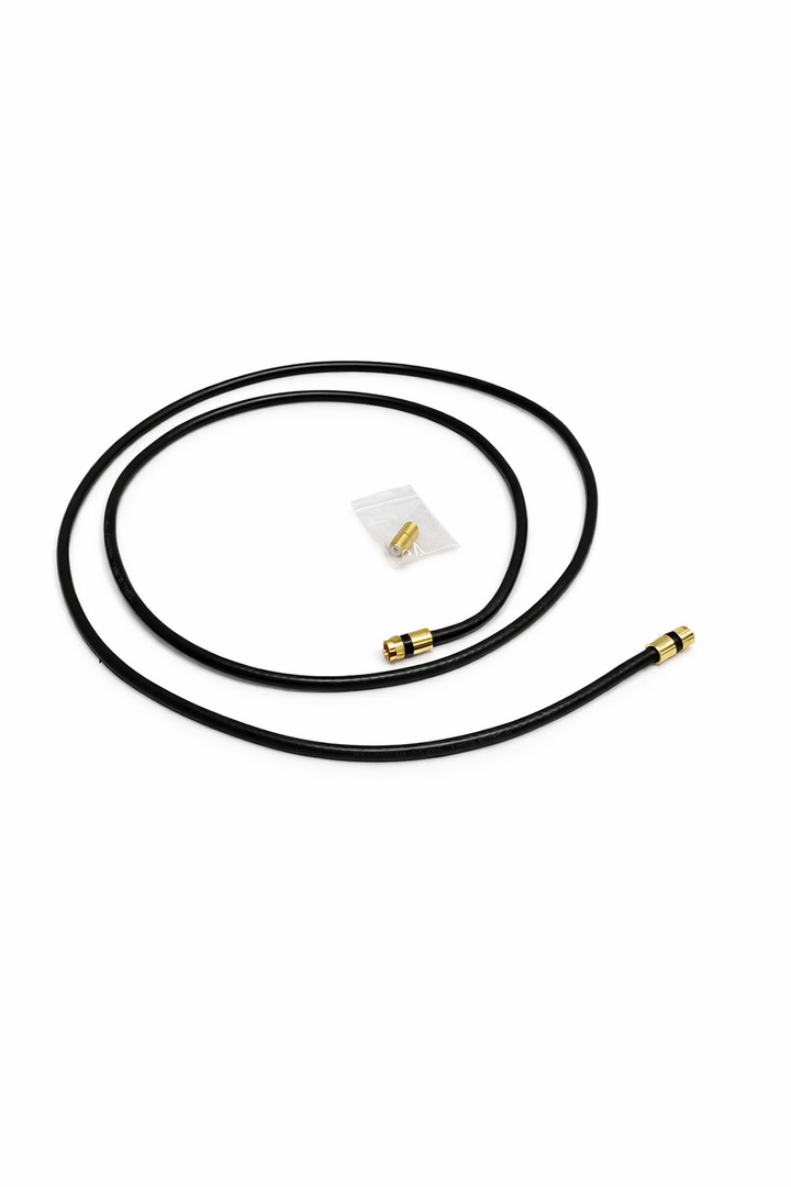 Copper Nylon 80cm 31" Tire Valve Connect Pipe Air Chuck Inflator Compressor Pump Extension Hose for Car Motorbike Bike