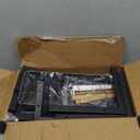 ADBIU Under Sink Organizer 2 Pack, 2 Tier Pull Out Cabinet Organizer with Expandable Height (13.2"-17.2"), Slide Out Metal Storage Shelves for Kitchen, Bathroom, Pantry and Under Cabinet (Large Size, Black)