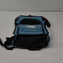 PetAmi Dog Backpack Carrier, Airline Approved Cat Backpacks for Carrying Small Large Cats, Pet Carrier Back Pack, Ventilated Soft Sided for Travel, Hiking, Camping, Max 18 lbs, Turquoise (One Size)
