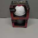 2 x Cello Porcelain Tealight Holder Dome - Special Friend Butterfly Design with 3D Projection & Loving Message for Scented Unscented Tealights & LED Candle Wax Warmer Mom Easter Women Gifts Ornament Home