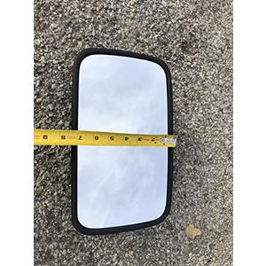Maverick Advantage Replacement 7" x 12" heavy equipment mirror for front end loader, excavator, dozer lines such as Cat. John Deere, Ford, Case, JCB, Volvo, Titan, Link Belt, Doosan.