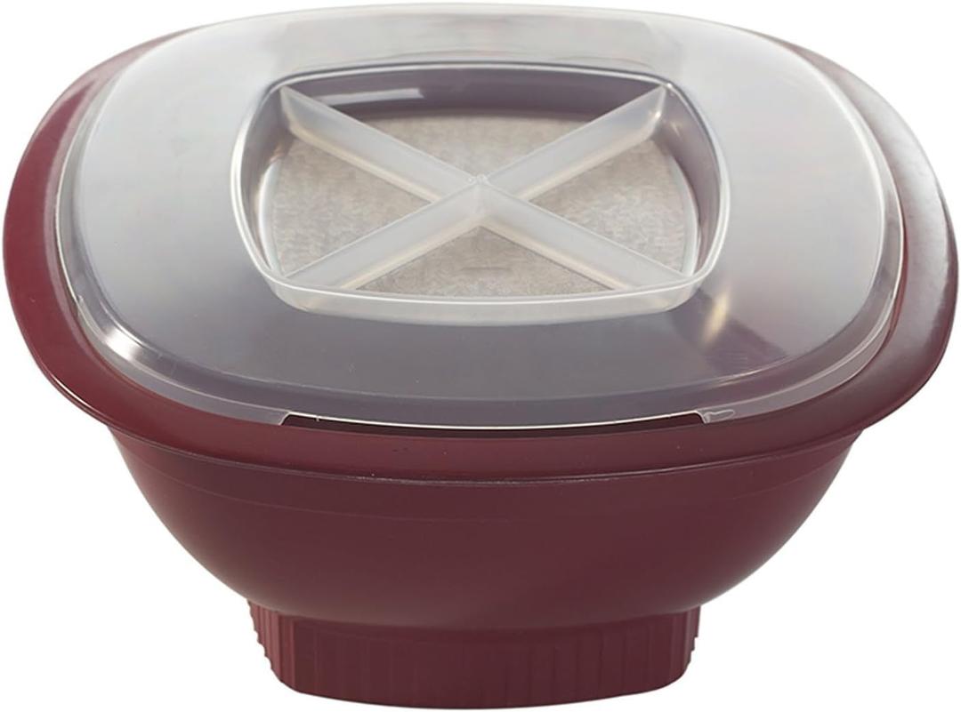 Nordic Ware Microwave Popcorn Popper, Red, 12 Cup