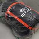 Sleeping Bag Cold Weather Sleeping Bags for Adults 0 Degree Sleeping Bag with Pillow Extra Large Flannel Big and Tall XXL Warm Winter Zero Degree Camping (Black_Red)