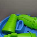 Step2 Rain Showers Splash Pond Water Table with Cover, Kids Water and Sand Activity Sensory Playset, Summer Outdoor Toys, 13-Piece Water Toy Accessories, For Toddlers 1.5+ Years Old, Blue & Green, 32 inches x 24 inches x 39 inches