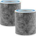 HP102 Replacement Filter Compatible with Shark Air Purifier HP100, HP102, HP132, HP152, HP153, HP102PET and 3-in-1 Models HC450 HC451 HC452 HC455, Part #HE1FKPET, HE1FKBAS, 2 Pack