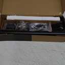 HEMUDU Single Desk Monitor Arm Mount Stand Fit for 13 inch to 32 inch Flat Curved Computer Screen with Swivel, Height Adjustable, Rotation,Holds up to 77lbs, Black