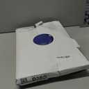 ArtSocket Merry Christmas Bathroom Set with Shower Curtain and Rugs Accessories, Happy New Year Snowflakes Blue Shower Curtain, Winter Bathroom Decor 4 Pcs