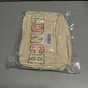 Lunch Bag for Women Insulated For Men PU leather Small Office Work lunch with Chenille Letters Leakproof Freezable Cooler Reusable Portable Box (White)