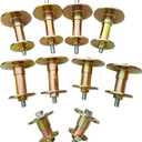 40-Pack Body Mount Hardware Kit Compatible with 1978-1979 Ford Bronco Fits Prothane 6-103