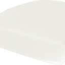 Cushion Source Rounded Back Seat Cushion, 19.5" x 20" x 5" deep Indoor and Outdoor Durable seat Cushion Made with Fade Resistant Sunbrella Fabric, Hidden Zipper, Sunbrella Canvas White