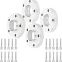 OCPTY 4PCS 30mm Wheel Spacers 5x120 Adapters 12x1.5 Studs 72.56mm Hub Bore fit for 2011 for BMW for 1 Series M / 2008-2013 for BMW for 128i / 2008-2013 for BMW for 135i