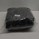 Car Seat Covers Full Set, Breathable and Waterproof Napa Leather Car Seat Cover, Interior Universal Fit for Cars, Sedans, SUVs, Vans, Trucks (Full Seat, Black+Red, N3)