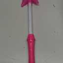 FlashingBlinkyLights Pink Super Star Princess LED Light Up Magic Wand for Kids