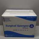 Dynarex Surgical Gauze Sponges - Absorbent Cotton Fabric with Folded Edges - Soft, Durable, Individually Wrapped Dressing - 4x4, 12-Ply, Sterile 2's - 25 Pouches Per Box, Case of 24 Boxes