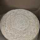 13.8" Round Woven Placemats, Plate Chargers for Dining Table, 13.8 Inch Set of 18