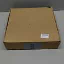 Drum Lamp shades Set of 2, White Line Lamp Shades for Table Lamps Floor Lamp, 13" Top X 13" Bottom X 10" High Large Fabric Lamp Shades, Easy Assembly Replacement Lampshades