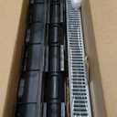 Vodaland - 3 Inch Easy 1 Premium Trench Drain Channel - Galvanized Stamped Steel Grating (5)