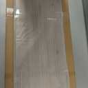 Wnutrees 30" Farmhouse Wood Bench, Rustic Solid Wood Entryway Bench Seat with Double X-Structure for Dining Room, Living Room, Hallway, Structural Stability, White