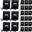 Shappy 24 Pcs Chairback Pockets Chart, Seat Storage Organizer for Kids School Supplies with 6 Pockets Keeps Students Organized and Classrooms Neat, 15.5 x 18.5 Inch