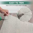 5 x BALEINE Non Slip Rug Pad Rug Gripper for Hardwood Floors, Extra Thick Non Slip Mat Under Carpet (2'x3')
