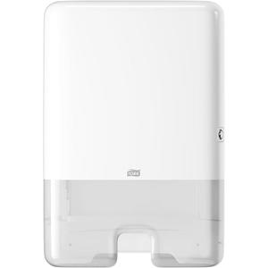 Tork Xpress Multifold Hand Towel Dispenser White H2, Slim, One-at-a-Time Dispensing, Elevation Design, 553020