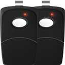 2 X Multi-Code 3089 MultiCode 308911 Linear MCS308911, 10 Dip Switch Gate Opener Remote 300MHZ, Multi Code Garage Door Opener 