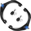 SCITOO 4pcs 2WD 4WD Front Suspension Kit Upper Control Arm Lower Ball Joint Fit 2006 2007 2008 For Dodge Ram 1500