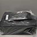 TYYIHUA Hip Abduction Pillow - Memory Foam Hip replacement pillow for postoperative and fracture use - with short plush Pillow Cover,Black