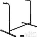 Heavy-Duty Adjustable Stand Assist Aid for Elderly - 500 lbs Capacity, Portable Sit-to-Stand Lift Assist for Couch, Chair & Bed - Non-Slip Covers, Easy Assembly, Black