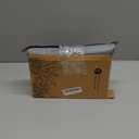 Tititex 8G Heavy Duty Plastic Solid Grey Shower Curtain Liner with 3 Magnets - Texture Waffle Grid Plaid Pattern PEVA Waterproof Shower Liner Bathroom Accessories 72x72 Inch