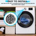 W11675852 W11328381 Dryer Washer Control Knob Compatible With Whirlpool Maytag Washer Dryer Timer Control Knob, Replace for 4980008, AP7215386, PS17216137