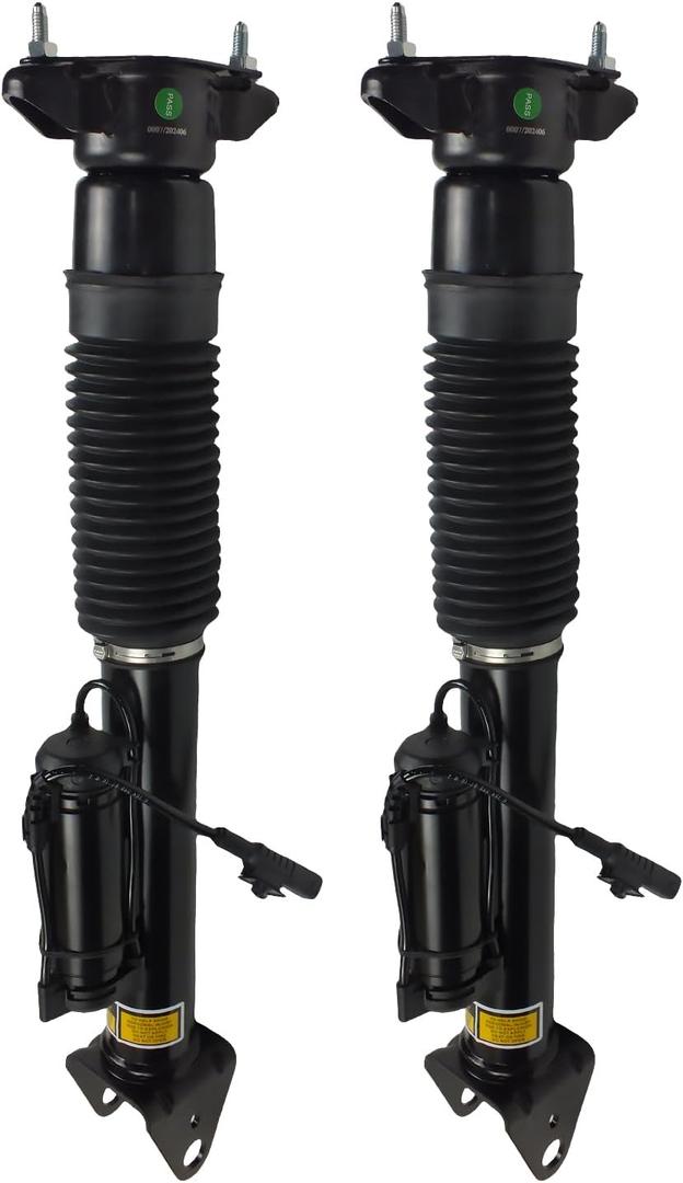 Rear Air Shock Absorber Struts w ADS for Mercedes-Benz ML350 ML400 ML500 ML550 GL450 GL350 GL500 GL550 GLE350 GLE400 GLE500 GLE550e GLS450 GLS500 GLS550 GLS63AMG OE 1663200130 1663200930 2Pack