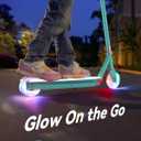 Gyroor KS2 Kids Electric Scooter 5 MPH Safe Speed, Foot Sensor Start, LED Lights, Adjustable Handlebar, 2 Hr Fast Charge, UL2272 Certified, Ages 612, 121 lb Max Load