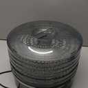 Elite Gourmet EFD319 Food Dehydrator, 5 BPA-Free 11.4" Trays Adjustable Temperature Controls, Jerky, Herbs, Fruit, Veggies, Dried Snacks, Black