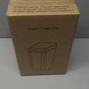 Bathroom Trash Can with Lid, KOEYLE 2 Pack 2.2 Gallon Automatic Touchless Garbage Can, Small Motion Sensor Smart Trash Can, Slim Waterproof Trash Bin for Bedroom, Bathroom, Office, Living Room (Black)