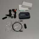 SOOMFON Bluetooth Transmitter for TV 3-in-1 Bluetooth 5.0 Transmitter Receiver for TV to 2 Headphones with LCD Display Adjustable Volume, Optical AUX RCA Bypass for Home Stereo Speaker